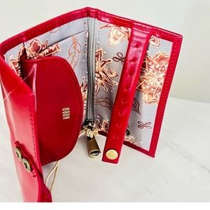 Allure Leather jewelry roll case